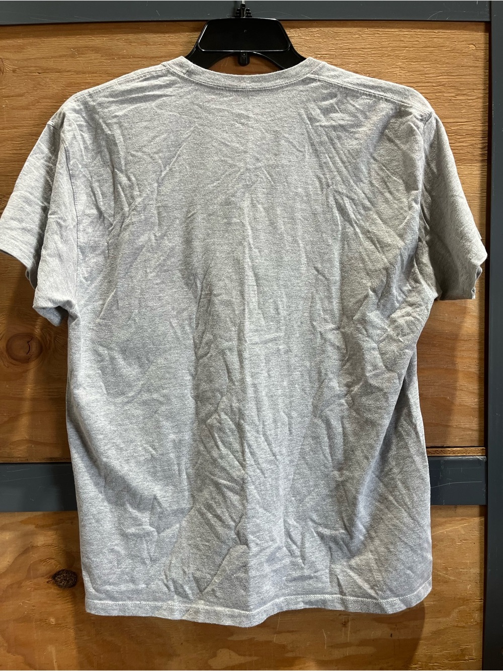 Champion Short Sleeve Gray T-Shirt with Blue & Red Logo - Picture 4 of 4